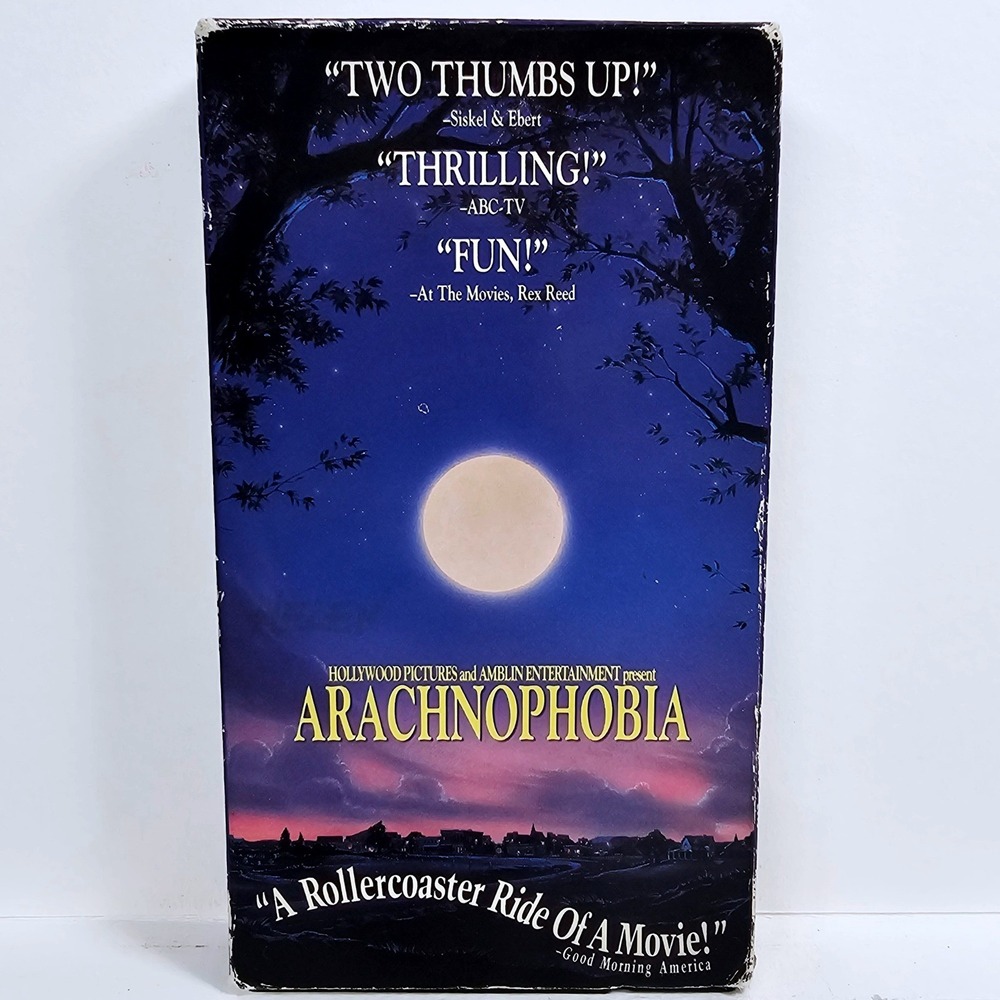 Hollywood Pictures Arachnophobia VHS Horror Comedy Movie‎ 1990 VTG